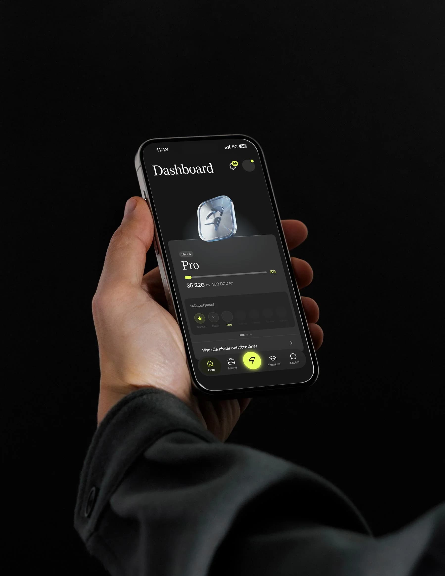 Gritch-appen med utbetalningar